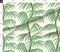 Abstract Palms Tropical Stripe Nature Minimalist Summer Vibes Large Scale Custom Printed Fabric by Spoonflower Various Fabrics by the Yard or Fat Quarter